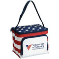 Americana Stars N Stripes 6 Pack Cooler